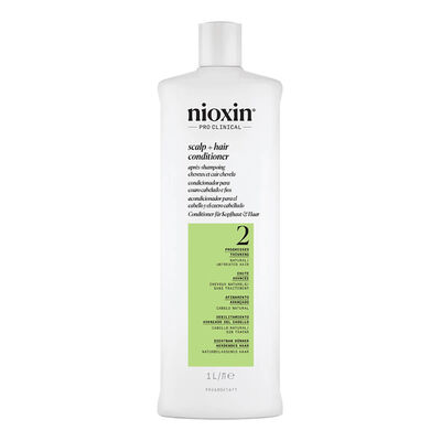 Condicionador para Cabelos Naturais Sistema 2 Nioxin